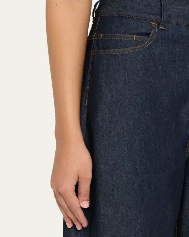 Ossou Slick Ultra-High Wide-Leg Jeans | Thumbnail 5 Ossou Slick Ultra-High Wide-Leg Jeans | Thumbnail 5