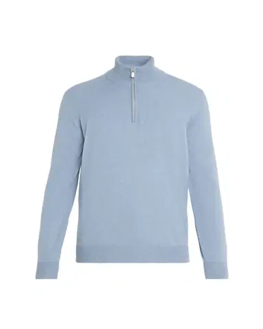Brunello Cucinelli Men's Cashmere Turtleneck Sweater | Thumbnail 1 Brunello Cucinelli Men's Cashmere Turtleneck Sweater | Thumbnail 1