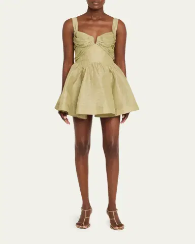 Zimmermann Rebellion Drape Mini Dress | Thumbnail 2