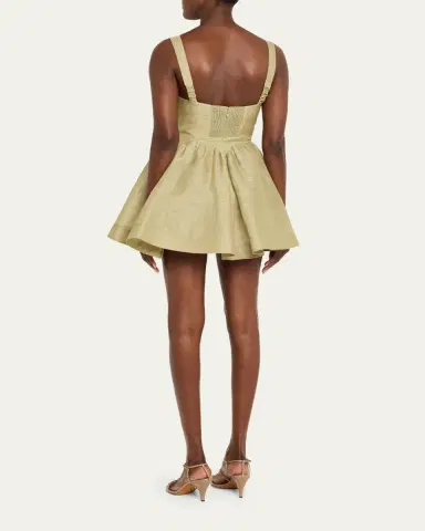 Zimmermann Rebellion Drape Mini Dress | Thumbnail 3