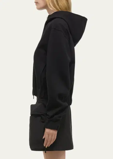 Helmut Lang Hooded Zip Shell Jacket | Thumbnail 4 Helmut Lang Hooded Zip Shell Jacket | Thumbnail 4