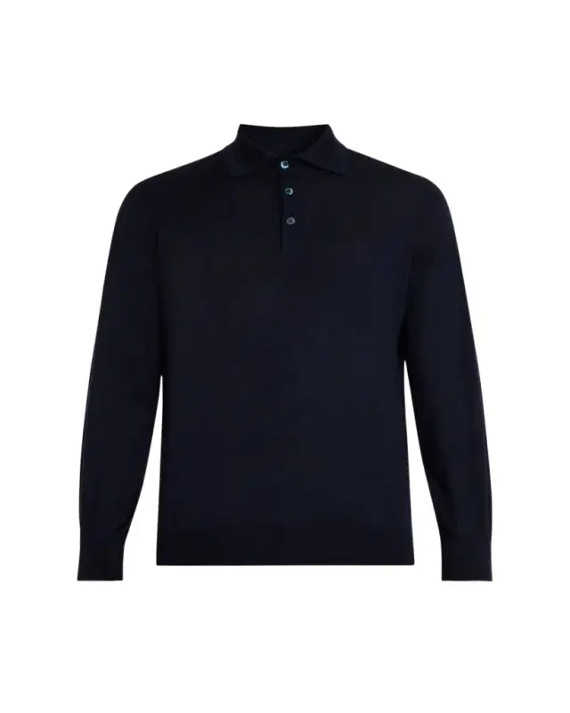 Brunello Cucinelli Men's Cashmere Knit Polo Sweater