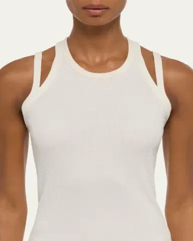 Helmut Lang Racer Strap Tank Top | Thumbnail 5