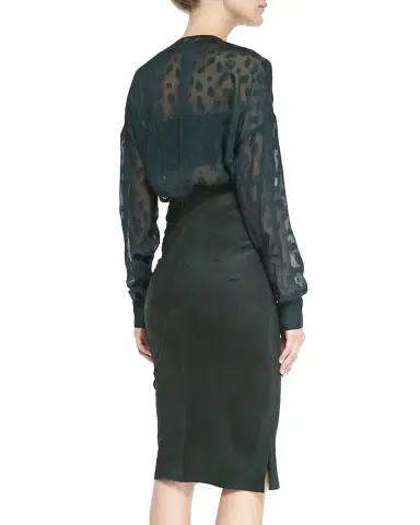 Helmut Lang Rib-Knit Shrug Turtleneck | Thumbnail 6 Helmut Lang Rib-Knit Shrug Turtleneck | Thumbnail 6
