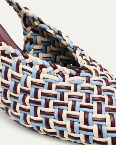 Bottega Veneta 60mm Sofia Intrecciato Leather Slingback Pumps | Thumbnail 3 Bottega Veneta 60mm Sofia Intrecciato Leather Slingback Pumps | Thumbnail 3