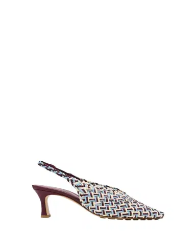 Bottega Veneta 60mm Sofia Intrecciato Leather Slingback Pumps | Thumbnail 1 Bottega Veneta 60mm Sofia Intrecciato Leather Slingback Pumps | Thumbnail 1