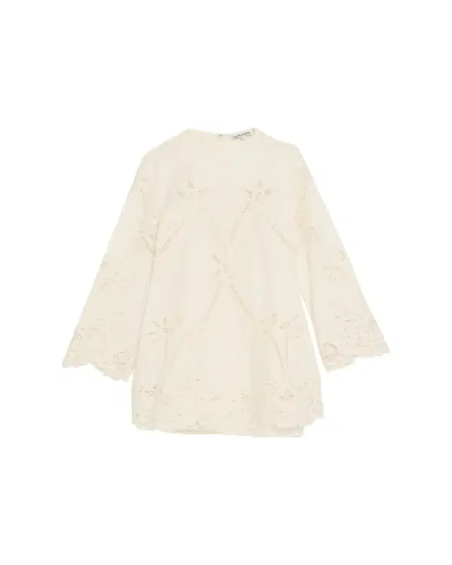 Amberg Embroidered Mini Dress
