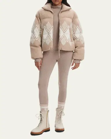 Varley Belinda Knit Puffer Jacket | Thumbnail 2 Varley Belinda Knit Puffer Jacket | Thumbnail 2