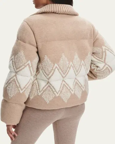 Varley Belinda Knit Puffer Jacket | Thumbnail 3 Varley Belinda Knit Puffer Jacket | Thumbnail 3