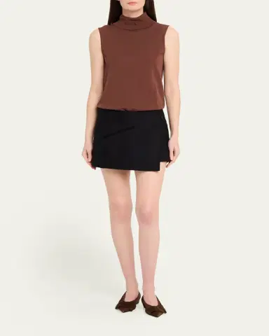 JW Anderson Suede Ruffle Ballerina Flats | Thumbnail 3 JW Anderson Suede Ruffle Ballerina Flats | Thumbnail 3