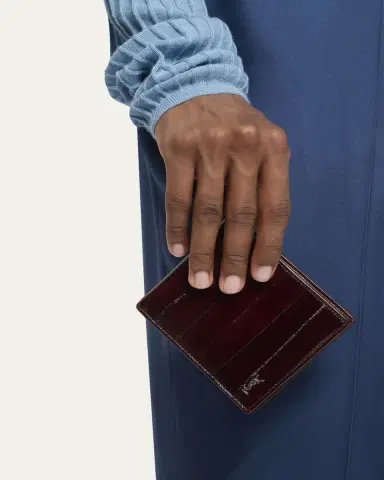 Saint Laurent Men's Tiny Cassandre Bi-Fold Wallet | Thumbnail 2 Saint Laurent Men's Tiny Cassandre Bi-Fold Wallet | Thumbnail 2