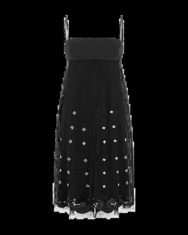 16Arlington Dorit Lace-Trim Silk Midi Dress | Thumbnail 2 16Arlington Dorit Lace-Trim Silk Midi Dress | Thumbnail 2