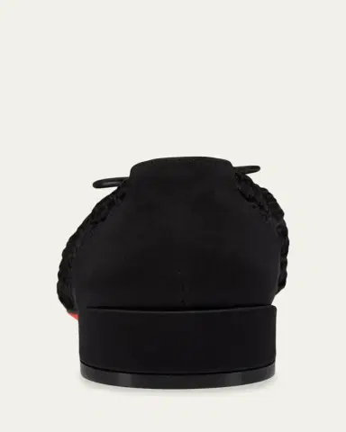 Christian Louboutin Sweetie Jane Woven Silk Ballerina Flats | Thumbnail 3 Christian Louboutin Sweetie Jane Woven Silk Ballerina Flats | Thumbnail 3
