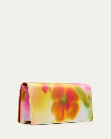 Christian Louboutin Bettina Clutch Bag in Floral Satin | Thumbnail 3 Christian Louboutin Bettina Clutch Bag in Floral Satin | Thumbnail 3