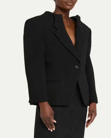 Givenchy Single-Breasted Slashed Jacket | Thumbnail 4 Givenchy Single-Breasted Slashed Jacket | Thumbnail 4