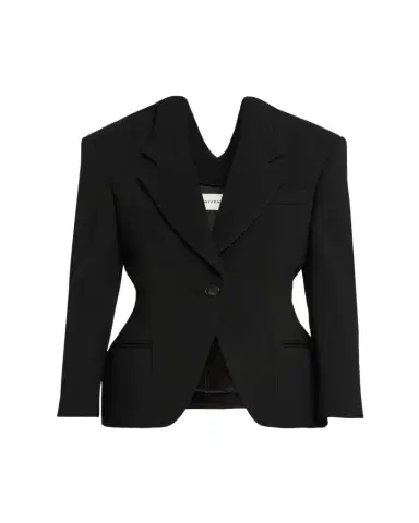 Givenchy Single-Breasted Slashed Jacket | Thumbnail 1 Givenchy Single-Breasted Slashed Jacket | Thumbnail 1