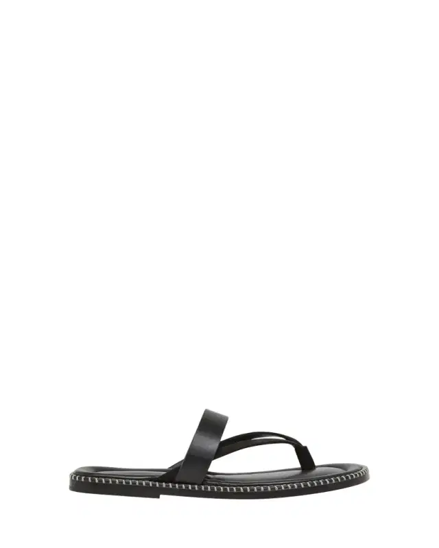 Dries Van Noten Men's Thong Leather Sandals
