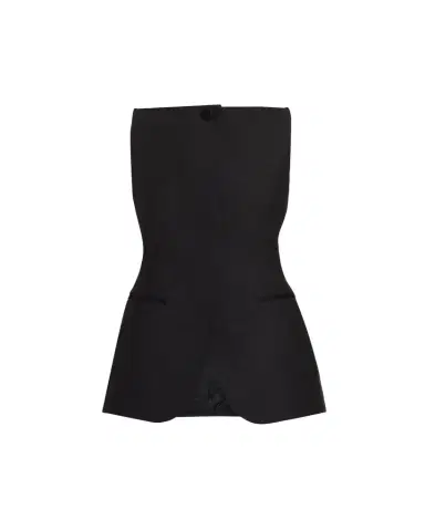 Brioni High-Neck Satin Wool Single-Breasted Vest | Thumbnail 1 Brioni High-Neck Satin Wool Single-Breasted Vest | Thumbnail 1