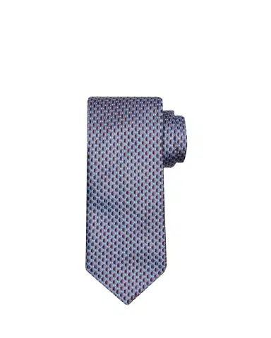 Brioni Men's Micro-Jacquard Silk Tie | Thumbnail 1