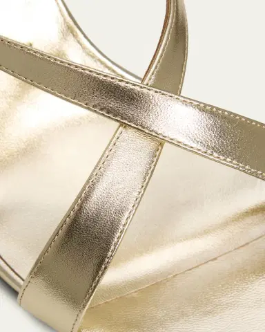 Christian Louboutin 80mm Mulazee Metallic Leather Sandals | Thumbnail 5