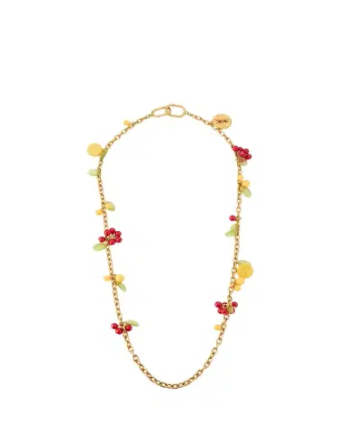 Saint Laurent Cherry Charms Bag Chain | Thumbnail 1 Saint Laurent Cherry Charms Bag Chain | Thumbnail 1