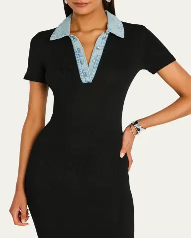 SEROYA Reyes Knit Midi Dress | Thumbnail 4 SEROYA Reyes Knit Midi Dress | Thumbnail 4
