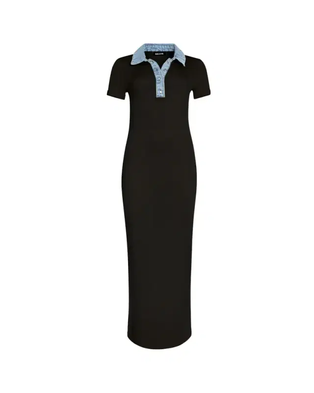 SEROYA Reyes Knit Midi Dress