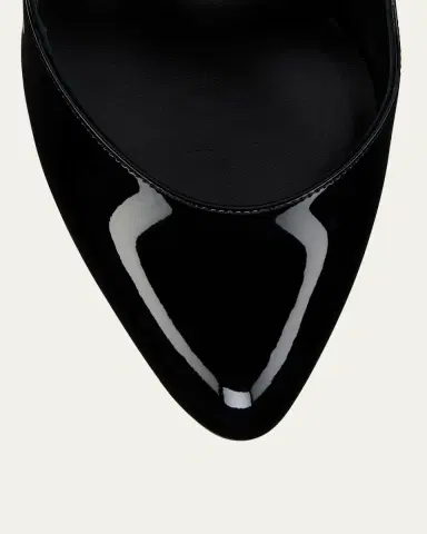 Christian Louboutin 85mm Fannylove Patent Leather Slingback Pumps | Thumbnail 4