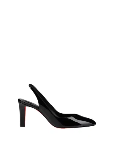 Christian Louboutin 85mm Fannylove Patent Leather Slingback Pumps | Thumbnail 1