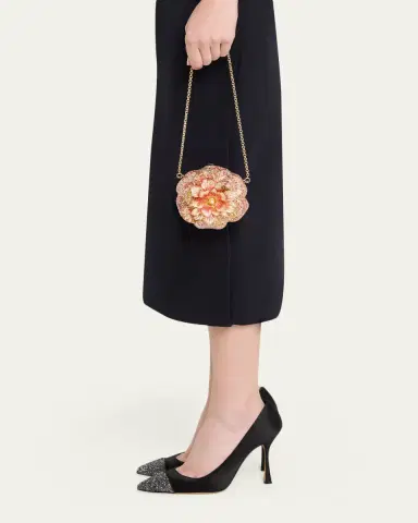 Judith Leiber Couture Magnolia Crystal Clutch Bag | Thumbnail 2 Judith Leiber Couture Magnolia Crystal Clutch Bag | Thumbnail 2