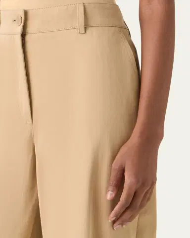Akris punto Fraser Cotton Gabardine Barrel-Leg Ankle Pants | Thumbnail 4 Akris punto Fraser Cotton Gabardine Barrel-Leg Ankle Pants | Thumbnail 4
