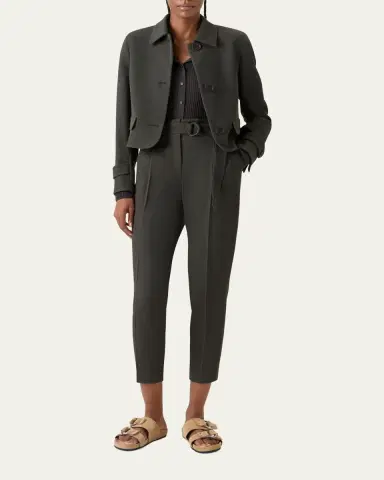 Akris punto Button-Down Wool Jacket | Thumbnail 2 Akris punto Button-Down Wool Jacket | Thumbnail 2