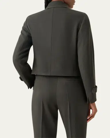 Akris punto Button-Down Wool Jacket | Thumbnail 3 Akris punto Button-Down Wool Jacket | Thumbnail 3