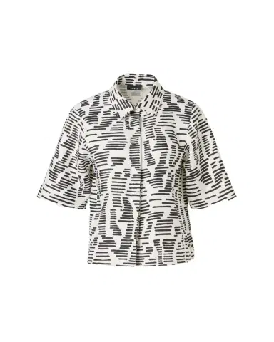 Akris Dance Movements Linen Toile Blouse | Thumbnail 1 Akris Dance Movements Linen Toile Blouse | Thumbnail 1