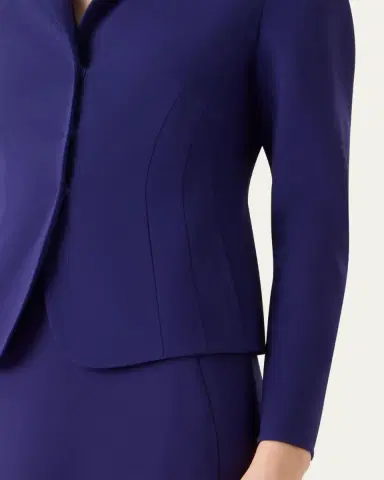Akris Hamer Bi-Stretch Wool Double-Face Short Jacket | Thumbnail 5 Akris Hamer Bi-Stretch Wool Double-Face Short Jacket | Thumbnail 5
