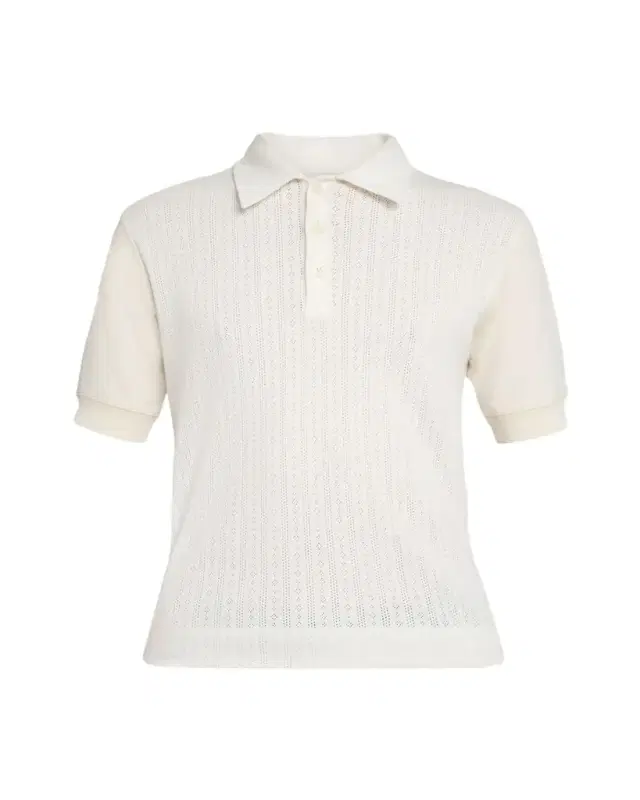 Dries Van Noten Men's Hettonio Pointelle Knit Cotton Polo Shirt
