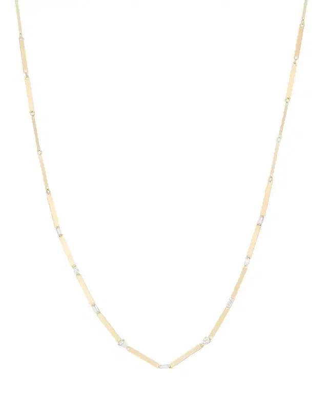 Lana 14K Multi Solo Diamond Fancy Link Necklace