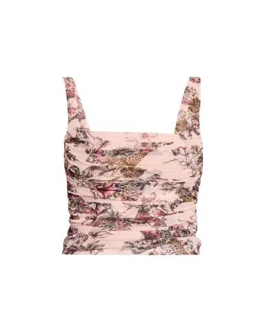 L'Agence Rasha Shirred Tank Top | Thumbnail 1 L'Agence Rasha Shirred Tank Top | Thumbnail 1