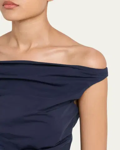 Simkhai Maisel Gathered Cotton Top | Thumbnail 5 Simkhai Maisel Gathered Cotton Top | Thumbnail 5