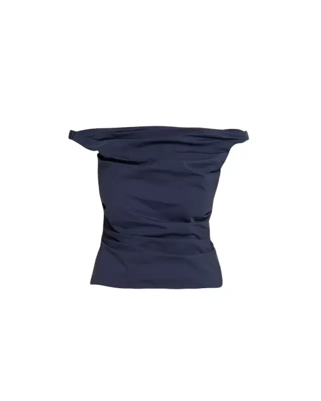 SIMKHAI Maisel Gathered Cotton Top