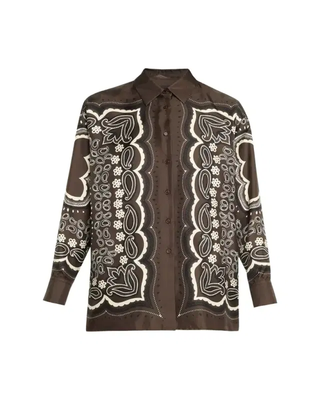 Nili Lotan Alfie Silk Shirt