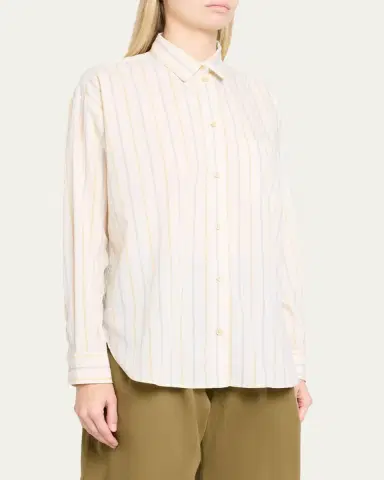 Jamie Haller The Essential Striped Cotton Shirt | Thumbnail 2 Jamie Haller The Essential Striped Cotton Shirt | Thumbnail 2