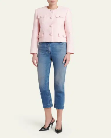 Valentino Garavani Button-Front Jacket | Thumbnail 2 Valentino Garavani Button-Front Jacket | Thumbnail 2