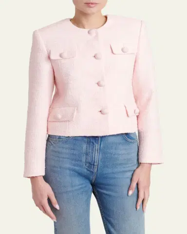 Valentino Garavani Button-Front Jacket | Thumbnail 4 Valentino Garavani Button-Front Jacket | Thumbnail 4