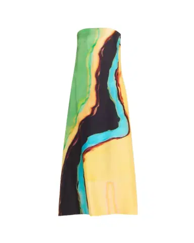 Christopher Esber Aura Silk Strapless Maxi Dress | Thumbnail 1