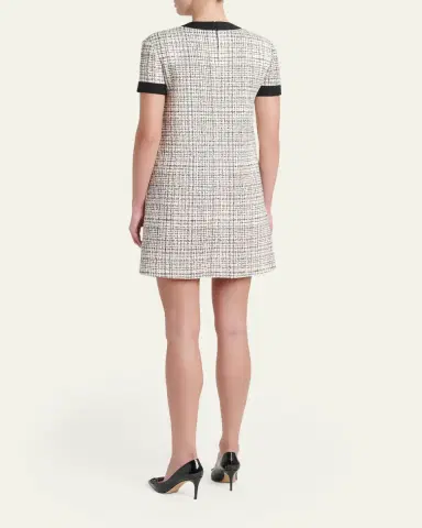 Valentino Garavani Tweed Mini Dress | Thumbnail 3 Valentino Garavani Tweed Mini Dress | Thumbnail 3