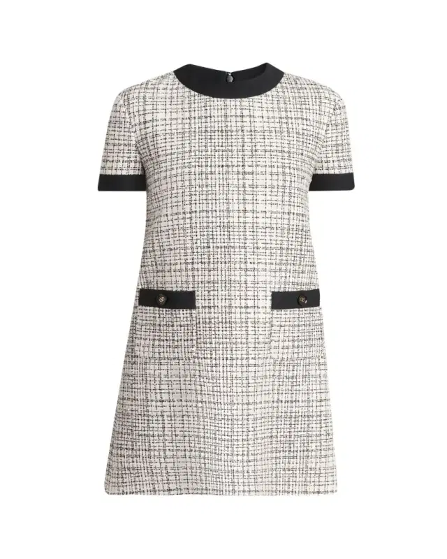 Valentino Garavani Tweed Mini Dress
