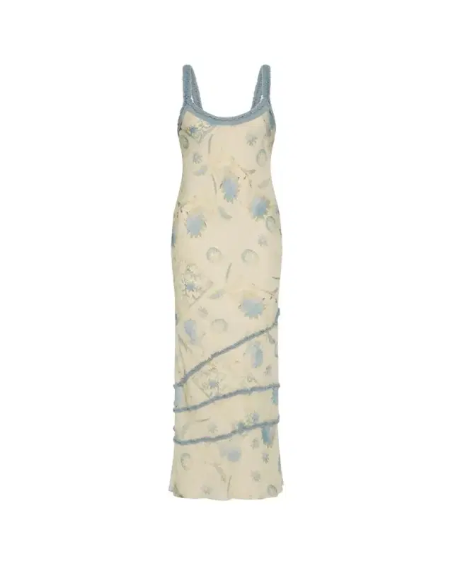 Cecile Ruffle Maxi Dress