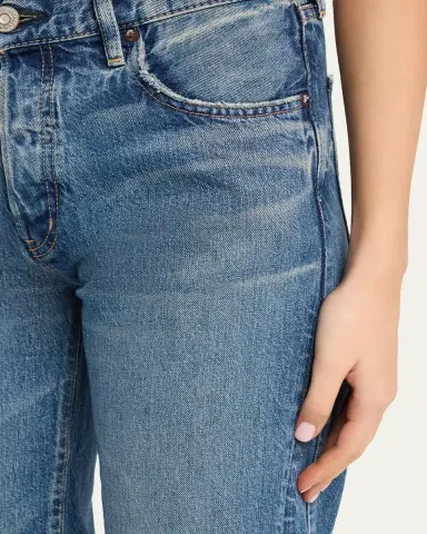 Moussy Vintage Wide-Leg Paneled Jeans | Thumbnail 4 Moussy Vintage Wide-Leg Paneled Jeans | Thumbnail 4