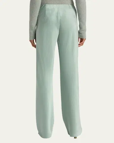 Vince Colette High-Waist Fluid Satin Bias Pants | Thumbnail 11 Vince Colette High-Waist Fluid Satin Bias Pants | Thumbnail 11